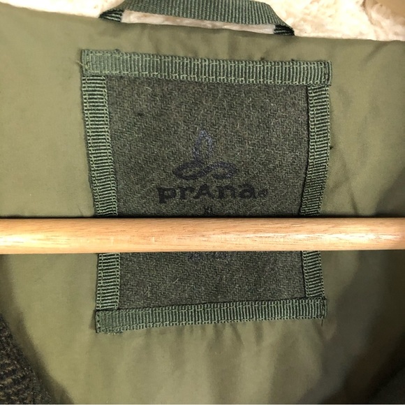 Prana Ava Olive Green Full Zip Vest XL - Picture 5 of 5